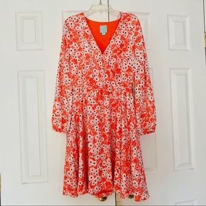 NWT CeCe Floral Dress